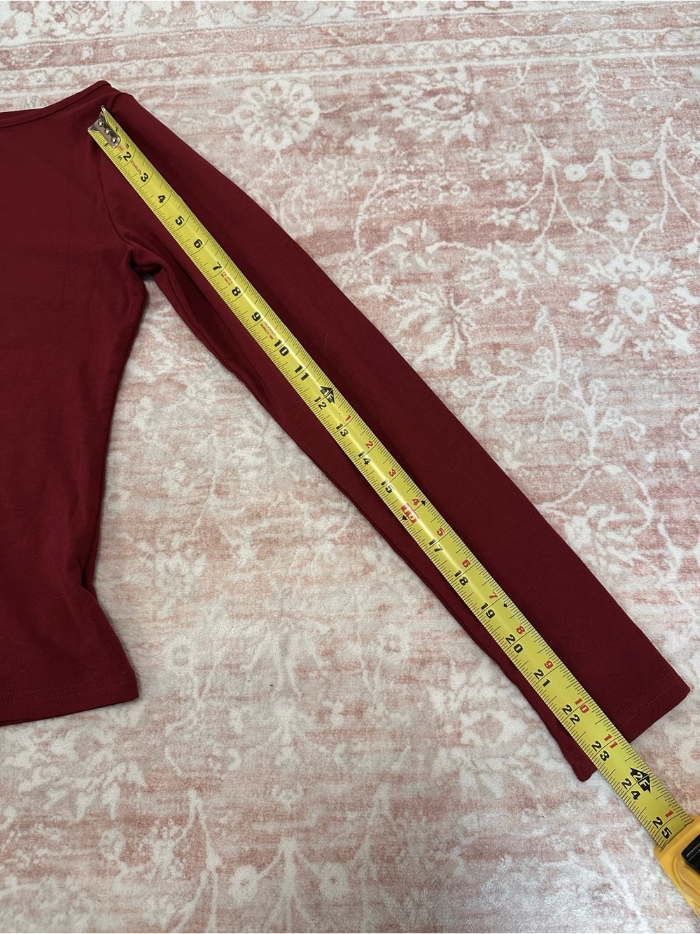 NWT 🥀 Boat Neck Slim Fit Long Sleeve Top - Picture 7 of 8